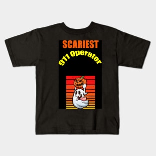 Scariest 911-operator Kids T-Shirt